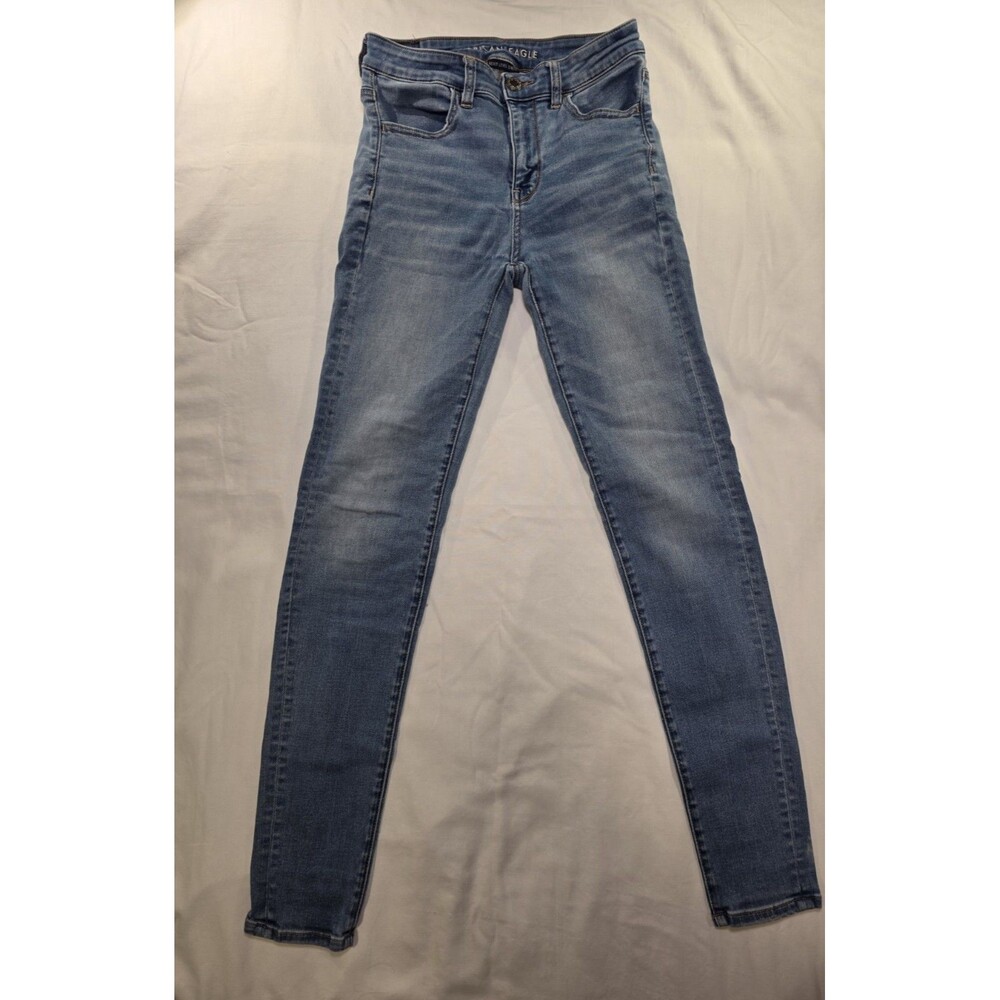 American Eagle Hi-Rise Jeggings 6 long Next Level Stretch